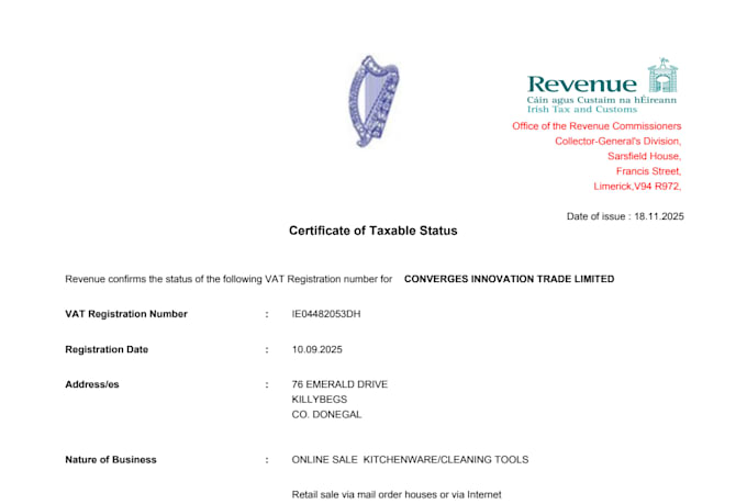 register your ireland company with eu nominee director